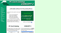 Desktop Screenshot of libraryconcepts.com